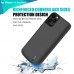 RUNSY Battery Case for iPhone 11 Pro Max, 6000mAh Rechargeable Extended Battery Charging Case, External Battery Charger Case, Add 110% Extra Juice, Support Wire Headphones